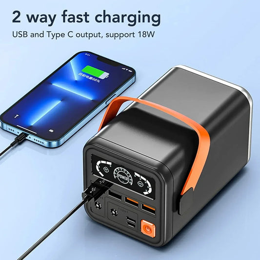 PowerFlow 60000: Ultimate Portable Charger + Free Shipping